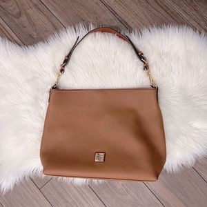 Dooney and Bourke pebbles leather shoulder bag